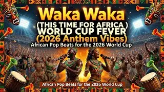 Waka Waka World Cup Fever (2026 Anthem) | Shakira Style Remix | Football Party Song ⚽🔥🌍