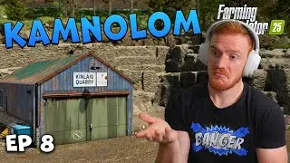 NAJEL SEM SVOJ KAMNOLOM! | FS 25 - Kinlaig | Epizoda 8
