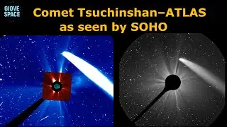 COMET TSUCHINSHAN&ndash;ATLAS AS SEEN BY SOHO &ndash; ESA &ndash; NASA &ndash; SOLAR AND HELIOSPHERIC OBSERVATORY
