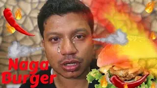 Naga Burger Challenge 02 | Extreme Spicy Hottest Burger Challenge | Food Challenge | Khai Dai
