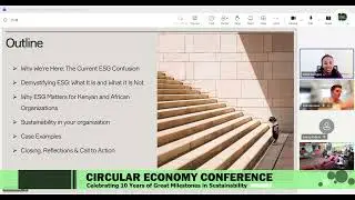 10th Annual Circular Economy Conference: ESG the real Sustainability Journey-Masterclass