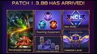 Mobile Legends New Update (Patch 1.3.88)