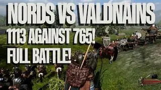Bannerlord War Sails | Nords VS Vlandians | (FULL BATTLE)
