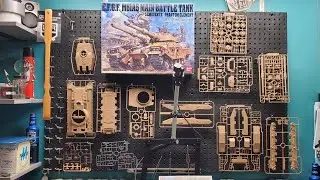 Bandai Gundam M61A5 Main Battle Tank project part 3, Fiber optics planning and installation