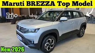 Segment King Maruti BREZZA Zxi Plus Review ❤️BREZZA Top Model 🔥#brezza2026 