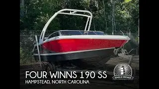 Used 2017 Four Winns 190 SS for sale in Hampstead, North Carolina