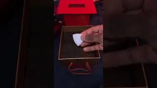 Sparkling guitar pick