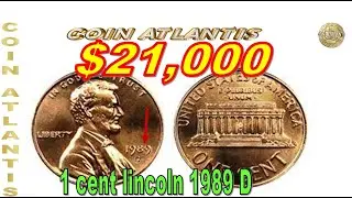 Sab&iacute;as que hay un centavo raro de 1989 con un valor de $21,000 o m&aacute;s?