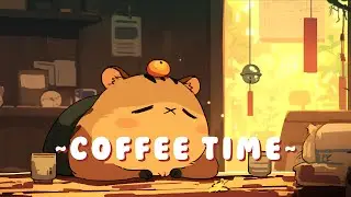 Capybara Beats & Lofi - Cozy Beats for Relaxation ~ Tranquil Mood ~ 🦫 🌿 ☕