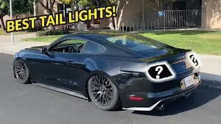 New Tail Lights For My Mustang GT! (EURO TAILS)