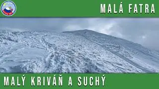 Zimný Malý Kriváň a Suchý z Doliny Kúr / Malá Fatra - 4.1.2026