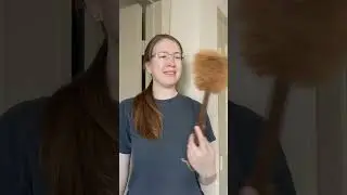 A Toilet Brush Made From Coconut Wood and Coconut Coir! Plastic-Free Yes Please!