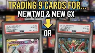 TRADING 9 CARDS FOR 1? The Ultimate PSA 10 Dilemma!