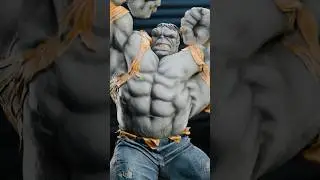 ABSOLUTELY MASSIVE Hulk Figure 🤯 | Grey Hulk Premium Format Figure by Sideshow
