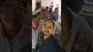Holi meet-up with my friends Rang barse #holi #rangbrse #holimeetup #rangabir #reels #virals #videos