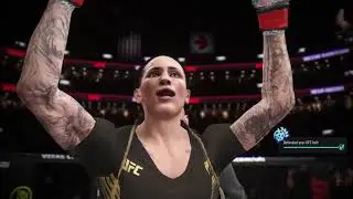 Megan Anderson With Them Submissions (UFC 4 Career Mode)
