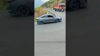 New Verna Heavy Driver In Mountain || Verna Driving in Mountain Roads || #verna #driving #shorts