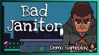 Bad Janitor | Demo Gameplay | June 2025 Next Fest