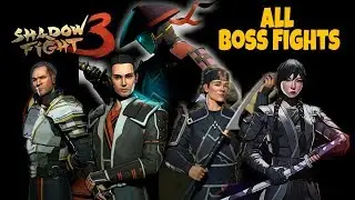 Shadow Fight 3 Official All Boss Battles Walkthrough |Sarge, Itu, Xiang Tzu, Kibo | Chapter 1 & 2 |