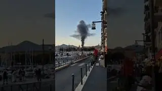 🔥 Important feu &agrave; l'est de Nice (06)