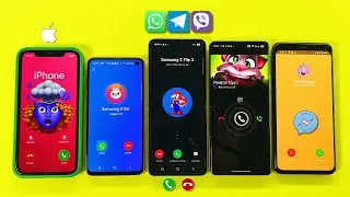 Telegram + Viber + WhatsApp + Facebook + Incoming Outgoing Call iPhone, Samsung, Pixel, Realme 