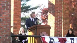 148th Dedication day Ceremony - Speaker Stephen Lang