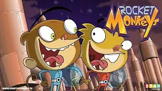 Rocket Monkeys Season 1 Episode 15 - Robot Plague; May the Best Monkey Win