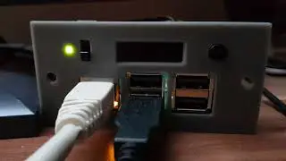 Raspberry Pi OLED Info Screen RackPi Demo