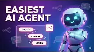 The simplest AI Automation Agent With simple workflow
