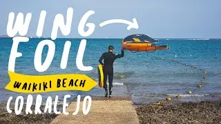 Wing Foil Lesson in Waikiki Corralejo
