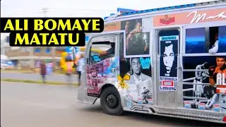 🔥 ALI BOMAYE Matatu Hits Nairobi Streets | 1st Look 🚍🥊