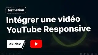 Comment intégrer une vidéo YouTube Responsive en HTML CSS !