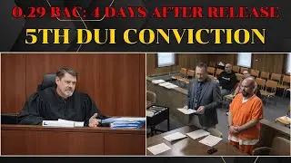 Judge Sentences 5-Time DUI Offender to Prison After 0.29 BAC Arrest