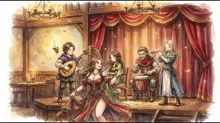 Medieval Music for Focus and Relaxation | A Resting Pub of Royal Knights