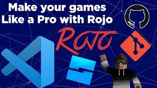 Как настроить Rojo, VSCode и Git для профессиональной разработки в Roblox Studio
