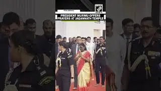 President Droupadi Murmu visits Jagannath Temple, offers prayers in Puri | Odisha