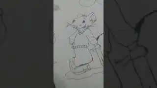 Stuart Little Animation Sketch #short #shorts #youtubeshorts #youtube #viral #video #drawing