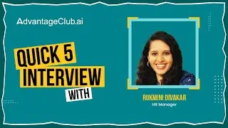 Quick 5 with Rukmini Divakar | Building a Dynamic, People-First Culture