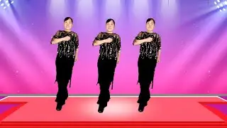 经典老歌广场舞《的士高》DJ版，附教学#玫香廣場舞#舞蹈