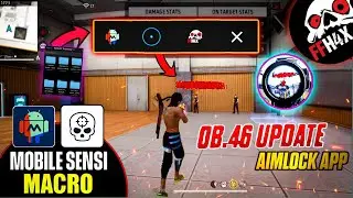 OB46 UPDATE Free fire aimbot Apk ☠️ 1000% Working App Macrodroid sensi | 🔥No recoil Headshot app 👹