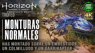 Horizon Forbidden West | Trofeo: Todas las monturas normales utilizadas (Localizaci&oacute;n de monturas)