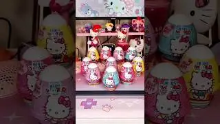 #shorts Unboxing Sanrio Hello Kitty german Pudding with surprise toys