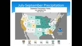 North Central U S  Monthly Climate and Drought Summary and Outlook October 2016