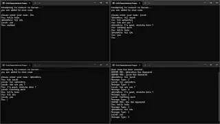 A simple C++ Chat Client and Server that communicates through TCP