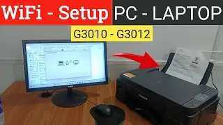 Canon G3010 WiFi Setup Laptop/PC | Canon G3010 WiFi Setup