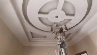 How to apply putty on false ceiling | putty false ceiling | false ceiling putty work