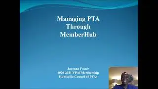 Managing PTA Through MemberHub Presentation