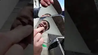 Как снять зеркало на Tesla model 3\ How to remove a mirror on a Tesla model 3