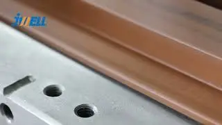 PE wpc profile extrusion machine
