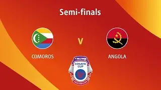 Comoros vs Angola live Match|Semi final |Cosafa Cup 2024